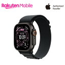 【予約注文】【条件達成で3300ポイント】Apple Watch Ultra 3 ブラックチタニウムケースとブラックアルパインループ ケースサイズ:49mm GPS+Cellularモデル 新品 純正 国内正規品 Apple認定店 アップルウォッチ セルラー【9/19(金)以降のお届け】