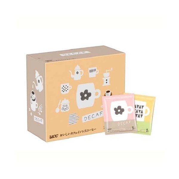 UCC おいしいカフェインレスコーヒー ドリップコーヒー 50杯分 【おいしいカフェインレスコーヒー】 レギュラーコーヒー