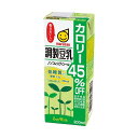 マルサン 調製豆乳 カロリー45%オフ 200ml×24本セット 【マルサン】 豆乳