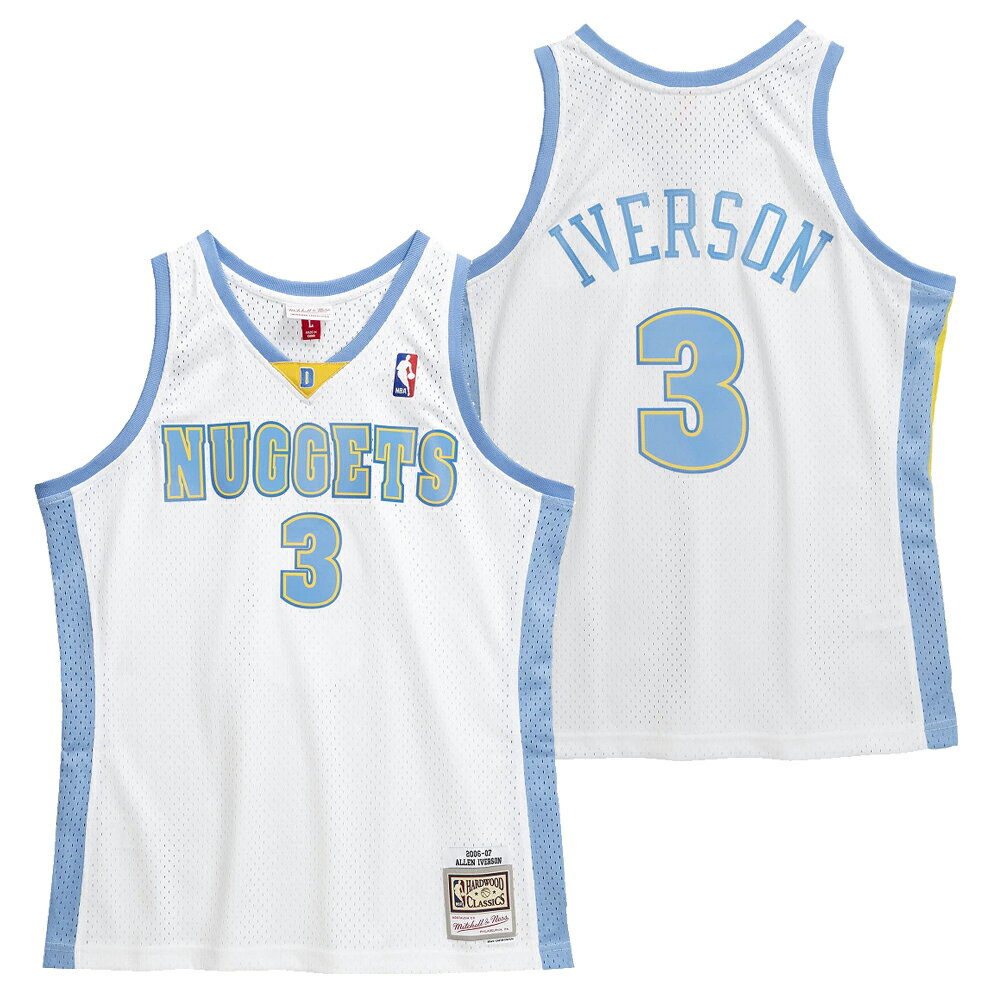 ߥå&ͥ NBA ǥСʥå 2006-07 󡦥С 󥰥ޥ ۡ 㡼 ʥ˥ե / Mitchell & Ness Denver Nuggets Allen Iverson Swingman Jersey