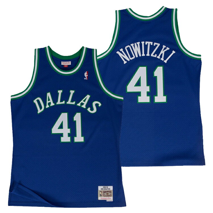 ミッチェル ネス NBA ダラス マーベリックス ダーク ノヴィツキー 1998-99 スウィングマン ロード ジャージー （ユニフォーム） / Mitchell Ness Dallas Mavericks Dirk Nowitzki メモリアル