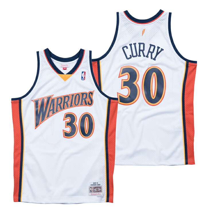 ߥå&ͥ NBA ǥ󥹥ƥȡꥢ ƥե󡦥꡼ 2009-10 󥰥ޥ ۡʥۥ磻ȡˡ㡼˥ե / Mitchell & Ness Golden State Warriors Stephen Curry Swingman Jersey