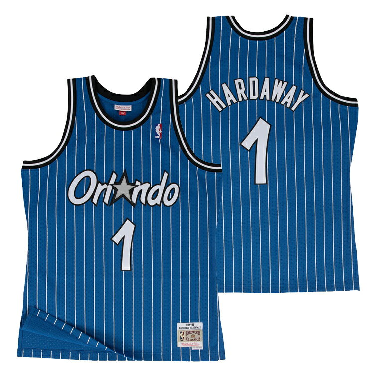 Information 素材 ポリエステル100% ブランド Mitchell & Ness ( ミッチェル＆ネス ) 商品説明 このスウィングマンジャージーはペニーことアンファニー・ハーダウェイがNBA入り2年目にしてオールNBAファーストチームに選出された1994-95シーズンに着用したロードデザインを再現したモデルです。 この年のオーランド・マジックはシャック＆ペニーの活躍により、当時のフランチャイズレコードであるシーズン57勝をあげ、NBAファイナルまで勝ち上がりマイケル・ジョーダンのいないリーグを大いに盛り上げました。 ジャージーには日々の練習やピックアップゲームのどちらにも耐えうるプリント、刺繍、そして通気性の高いメッシュ素材を用いております。 出荷元 楽天スポーツゾーン 注意書き モニターの発色の具合によって実際のものと色が異なる場合がございます。 ※この商品はギフトラッピング対応可能商品です。プレゼントの際にはぜひギフトサービスをご活用ください。 #UniformNets#UniformNets