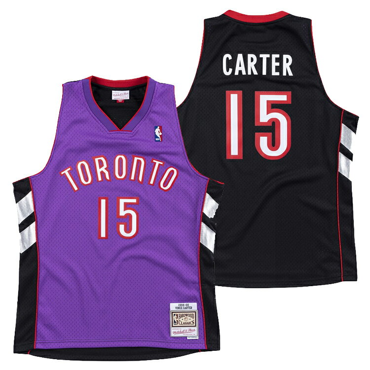 ߥå&ͥ NBA ȥȡץ ӥ󥹡 1999-00 󥰥ޥ  㡼 (˥ե) / Mitchell & Ness Toronto Raptors Vince Carter Swingman Jersey