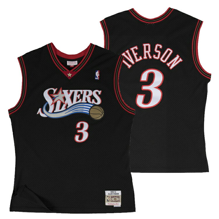 ߥå&ͥ NBA եǥե֥ƥ 󡦥С 2000-01 󥰥ޥ  㡼 ֥å ʥ˥ե / Mitchell & Ness Philadelphia 76ers Allen Iverson Swingman Jersey