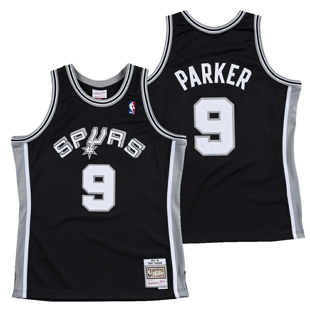 ߥå&ͥ NBA 󥢥ȥ˥ѡ ȥˡѡ 200102 󥰥ޥ  㡼 (˥ե) / Mitchell & Ness San Antonio Spurs Tony Parker Swingman Jersey ꥢ