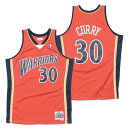 ~b`F&lX NBA S[fXeCgEEHA[Y XetBEJ[ 2009-10 XEBO} z[iIWj W[W[@jtH[ / Mitchell & Ness Golden State Warriors Stephen Curry Swingman Jersey