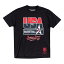 ミッチェル&ネス チームUSA(ドリームチーム)1992 ロゴTシャツ / Mitchell & Ness Team USA LOGO 1992 T shirt Black