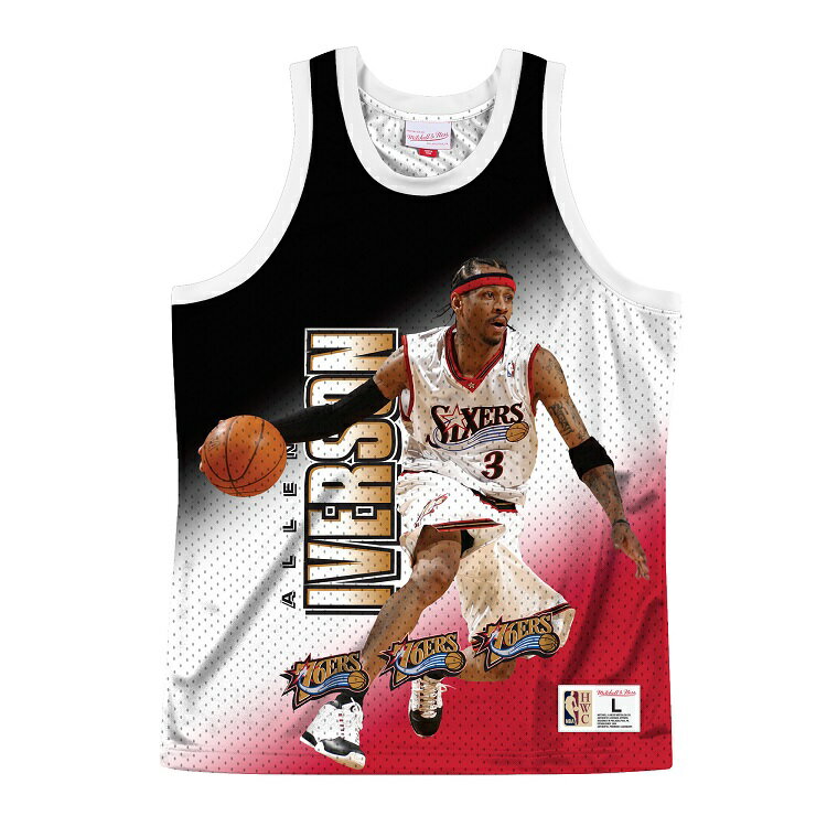 ミッチェル&ネス NBA フィラデルフィア・セブンティシクサーズ アレン・アイバーソン Behind The Back スウィングマン ジャージー / Mitchell & Ness PHILADELPHIA 76ERS Behind The Back Tank - Allen Iverson