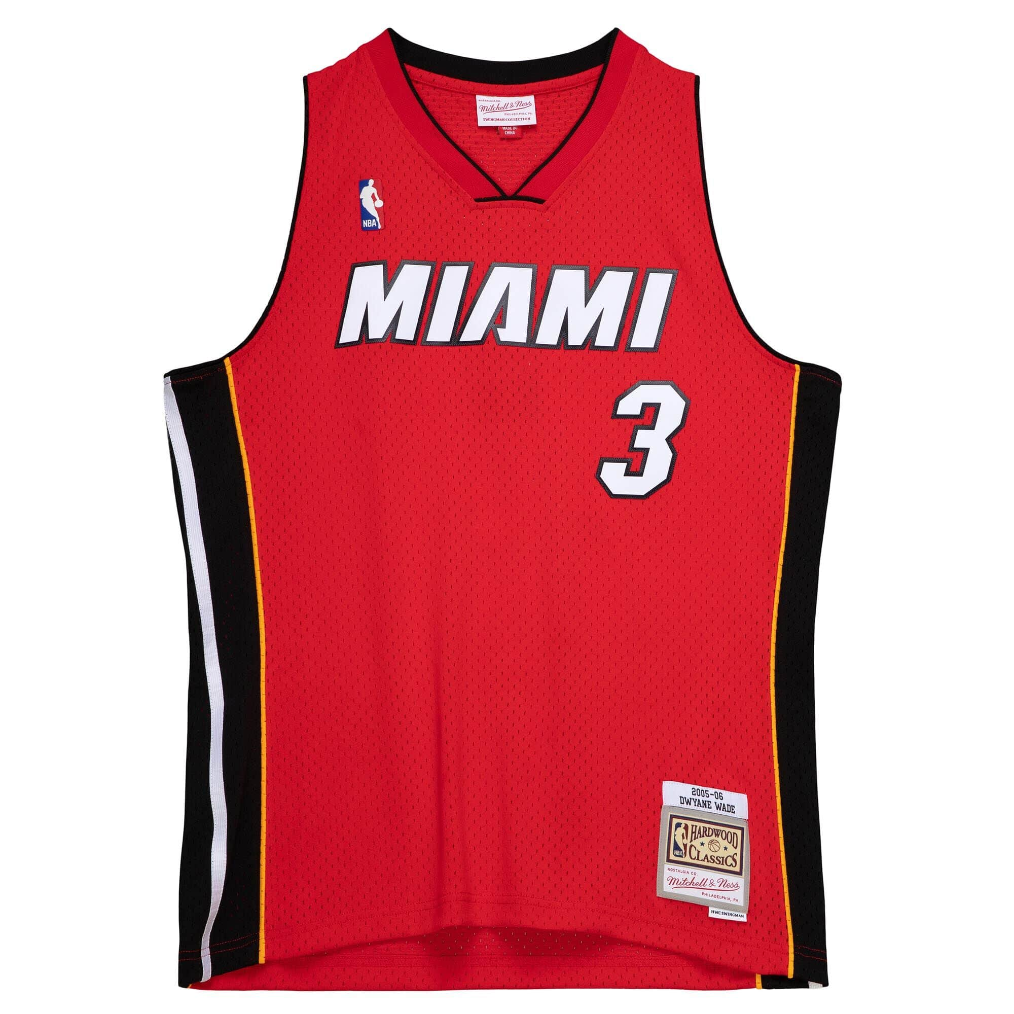 ミッチェル＆ネス NBA マイアミ ヒート スウィングマン ジャージー ドウェイン ウェイド / Swingman Dwyane Wade Miami Heat Alternate 2005-06 Jersey メモリアル