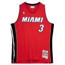 ミッチェル＆ネス NBA マイアミ・ヒート スウィングマン ジャージー ドウェイン・ウェイド / Swingman Dwyane Wade Miami Heat Alternate 2005-06 Jersey メモリアル