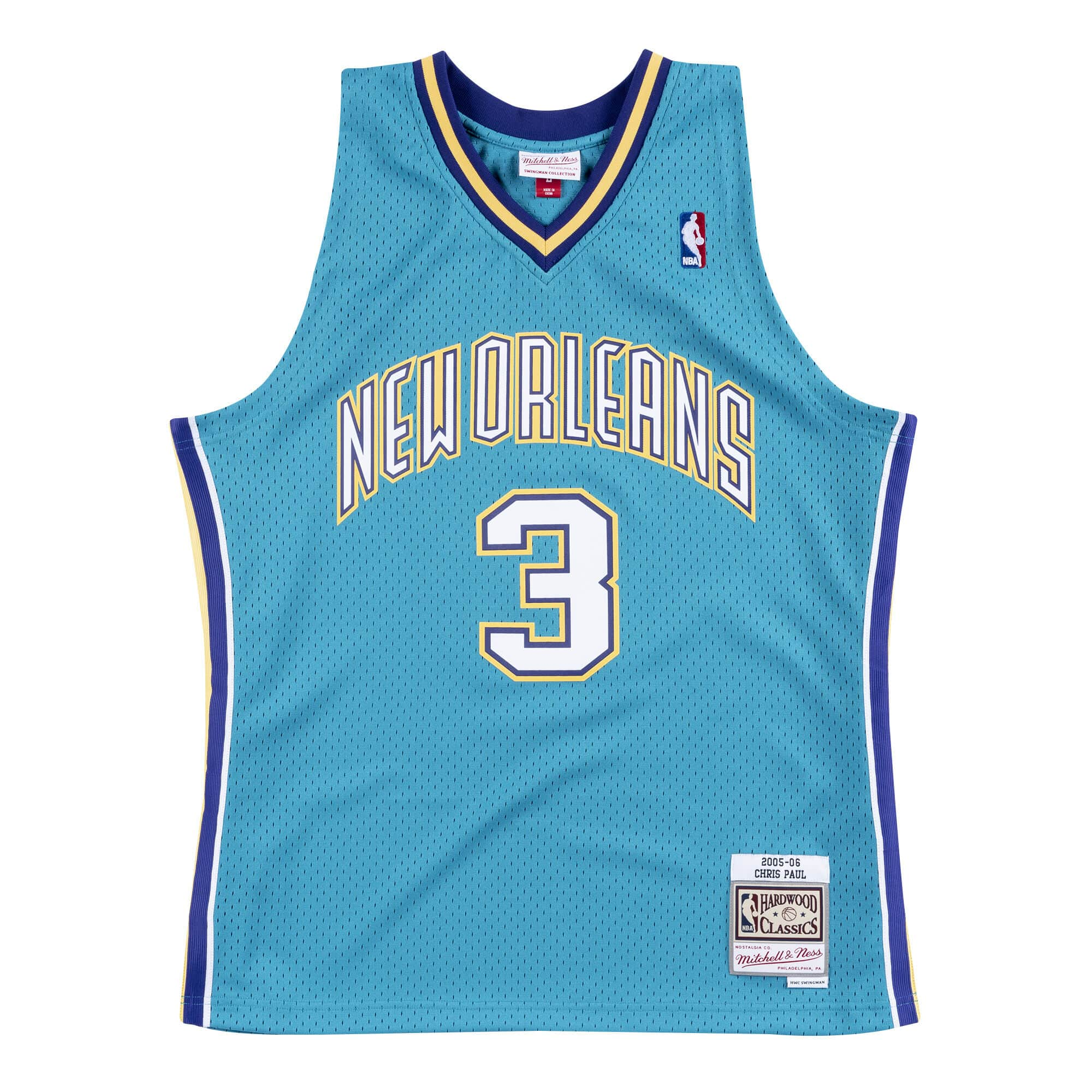 ミッチェル＆ネス NBA ニューオリンズ・ホーネッツ スウィングマン ジャージー クリス・ポール / Swingman Jersey New Orleans Hornets Road 2005-06 Chris Paul