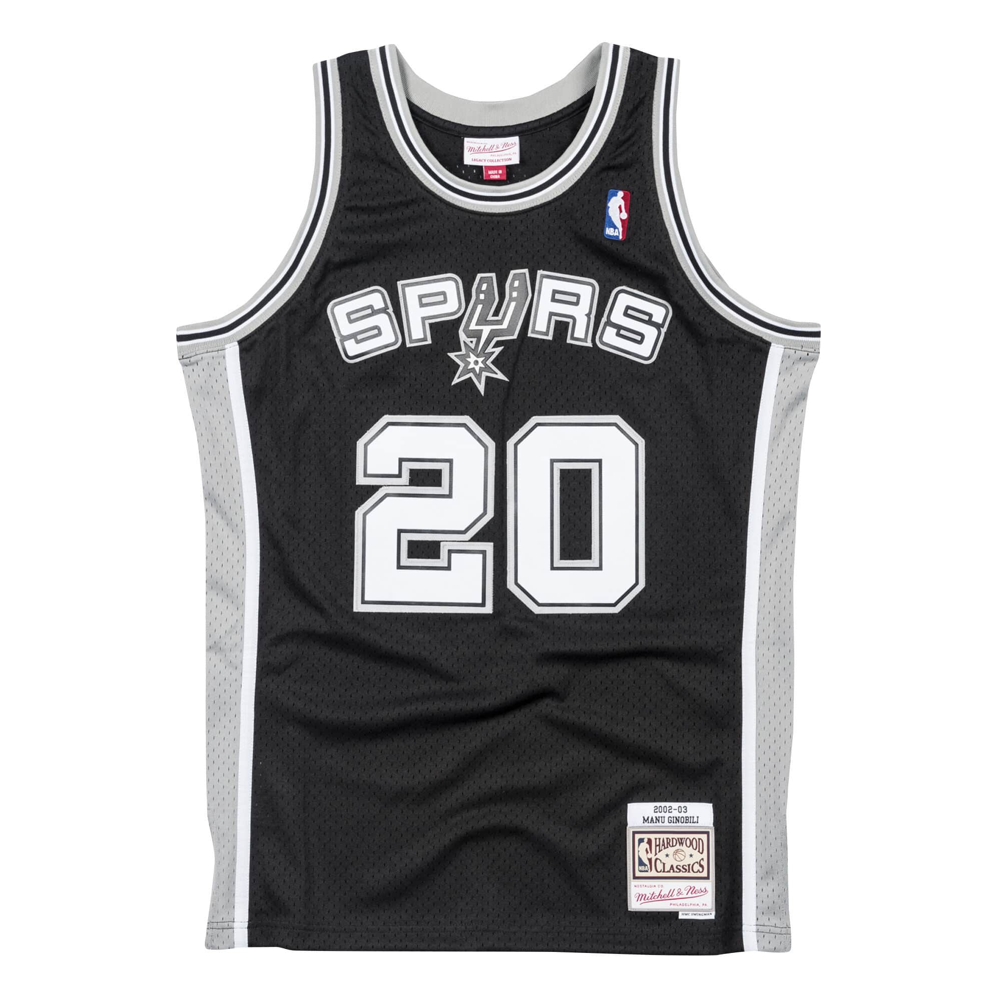 NBA ラプターズ デマー・デローザン ユニフォーム Mitchell & Ness（ミッチェル＆ネス） メンズ ブラック (MNC Mens Swingman Jersey)