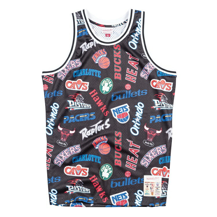 ミッチェル&ネス NBA イースタン・カンファレンス オールロゴ　スウィングマン ジャージー （ユニフォーム） / Mitchell & Ness ALL-OVER EASTERN SWINGMAN JERSEY /