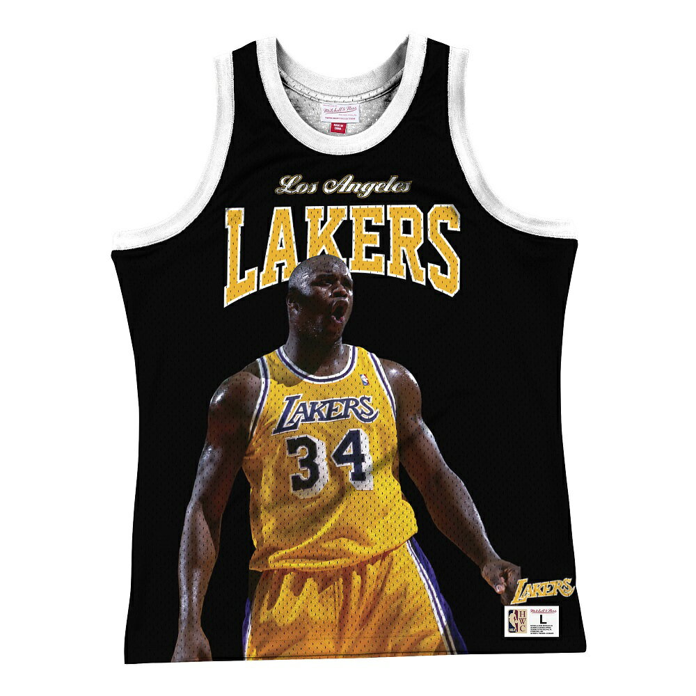 ミッチェル&ネス NBA ロサンゼルス・レイカーズ シャキール・オニール Behind The Back ジャージー / Mitchell & Ness Los Angeles Lakers Shaquille O Neal Behind the Back Tank