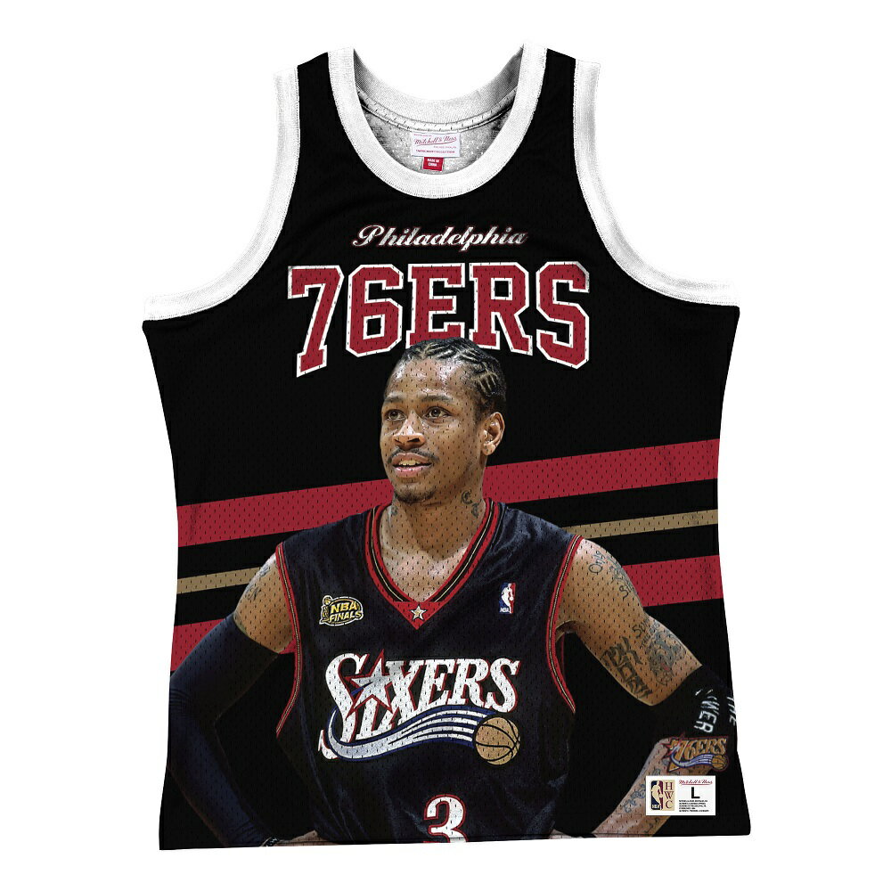 ミッチェル＆ネス NBA フィラデルフィア・セブンティシクサーズ アレン・アイバーソン Behind The Back ジャージー / Mitchell ＆ Ness Philadelphia 76ers Allen Iverson Behind the Back Tank