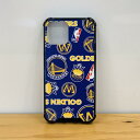 NBA公式 iPhoneハードカバーGolden State Warriors ゴールデンステート ウォリアーズ / iPhone7 8 SE 12 12Pro 12mini 13 13Proスマホケース