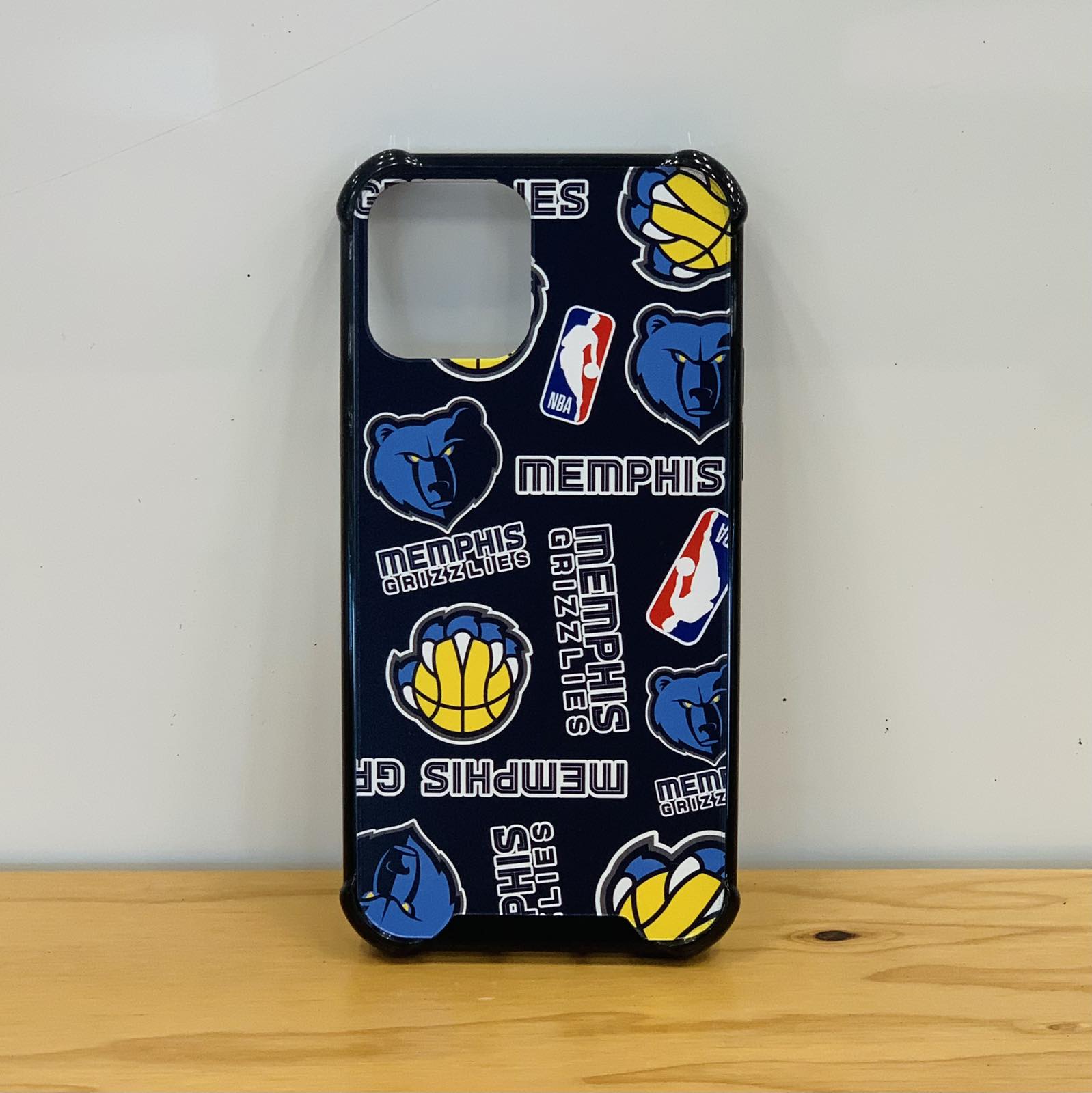 NBA公式 iPhoneハードカバーMemphis Grizzlies メンフィス・グリズリーズ / iPhone7 8 SE 12 12Pro 12mini 13 13Proスマホケース