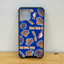 NBA公式 iPhoneハードカバーNew York Knicks ニューヨーク・ニックス / iPhone7 8 SE 12 12Pro 12mini 13 13Proスマホケース