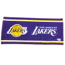 NBA ロサンゼルス レイカーズ フェイスタオル / スポーツタオル Los Angeles Lakers