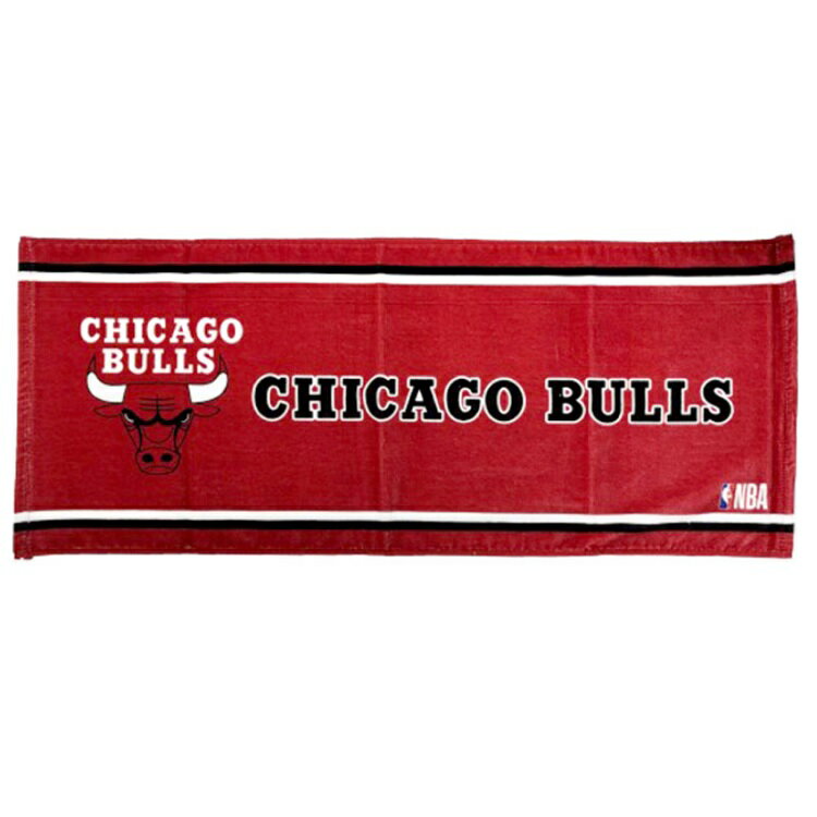 NBA シカゴ・ブルズ フェイスタオル / スポーツタオル Chicago Bulls