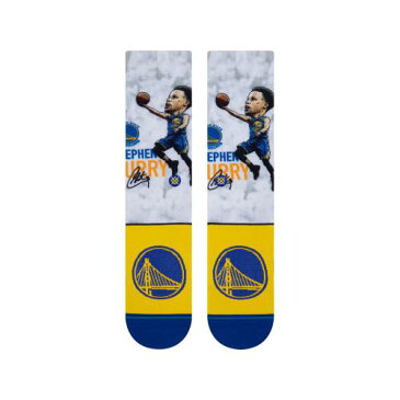 STANCE（スタンス）STEPH BIG HEAD ソックス NBAカジュアルコレクション / ゴールデンステイト・ウォリアーズ ステフィン・カリー バスケットボール バッソク