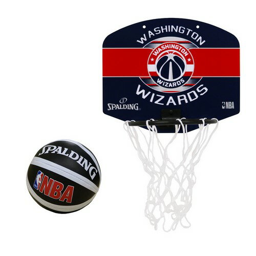 スポルディング （SPALDING） バスケットボール マイクロミニボード ワシントン・ウィザーズ NBAロゴ入り / Washington Wizards バスケットボール ゴール