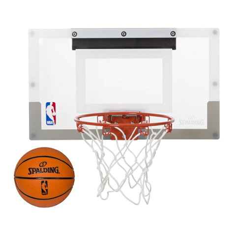 Spalding（スポルディング）NBA スラムジャムバックボード　/ ミニバスケットボールゴール 屋内 室内 インドア インテリア ファングッズ バスケ ゴール