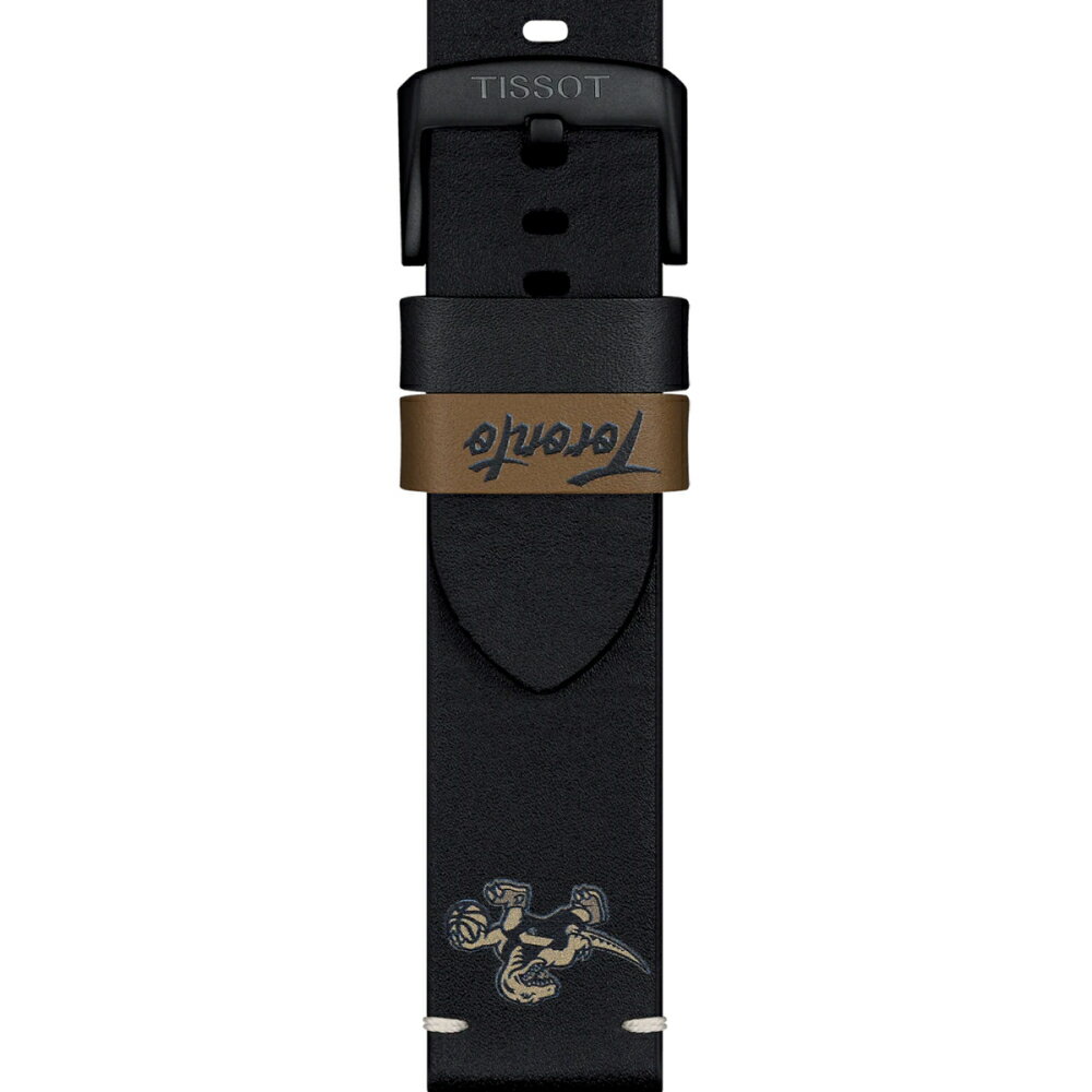 TISSOT NBA レザー ストラップ トロント・ラプターズ リミテッドエディション 22mm 腕時計 ウォッチ メンズ ギフト プレゼント レザー 革ベルト