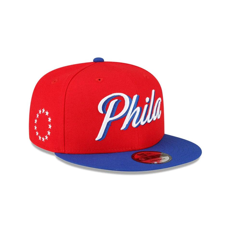 NEW ERA ニューエラ NBA Jersey Pack Statement Edition Philadelphia 76ERS フィラデルフィア セブンティシクサーズ キャップ 帽子 ユニセックス 