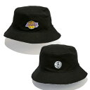 NEW ERA ニューエラ NBA バケットハット01 ブルックリン・ネッツ ロサンゼルス・レイカーズ リバーシブル / Brooklyn Nets Los Angeles Lakers Bucket Hat キャップ 帽子 ユニセックス･･･