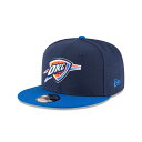 NEW ERA ニューエラ NBA 9Fifty 2TONE キャップ Okalohoma City Thunder オクラホマシティ サンダー メンズ 帽子