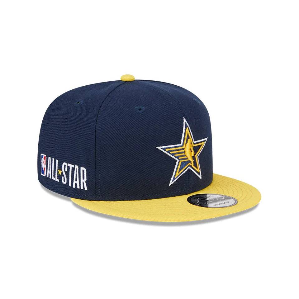 楽天楽天スポーツゾーンNew Era ニューエラ NBA All Star Game 2024 Navy x Yellow 9Fifty メンズ ユニセックス 帽子 キャップ