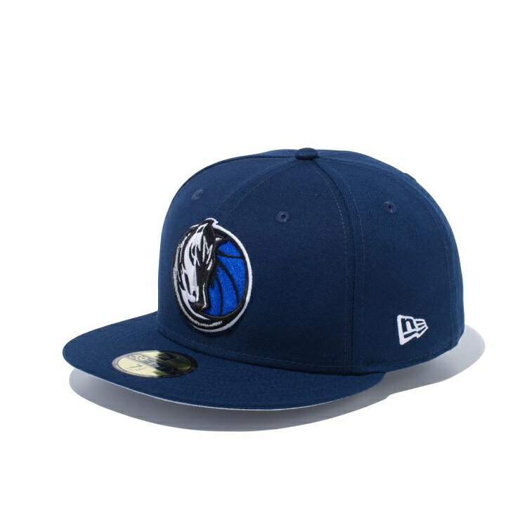 ニューエラ キャップ New Era NBA ダラス マーベリックス ネイビー × チームカラー 59FIFTY /帽子 メンズ バスケットボール