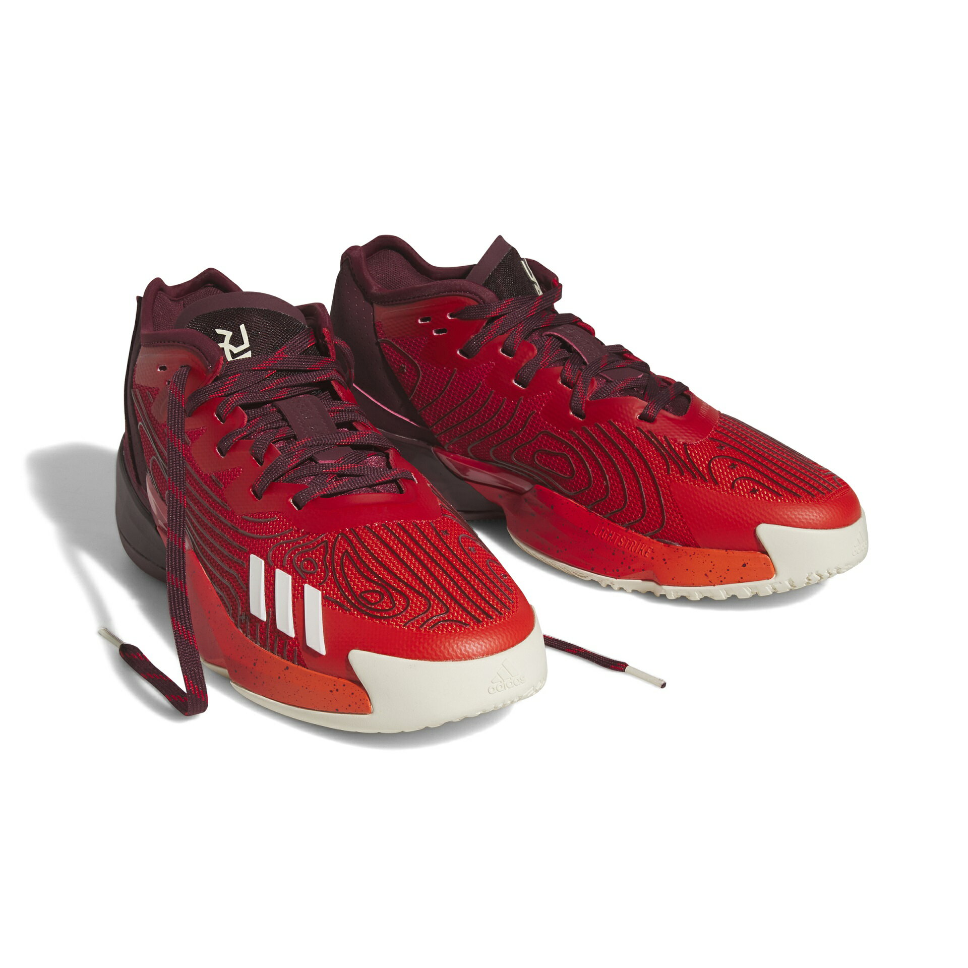 アディダス NBA D.O.N. ISSUE 4 ドノバン・ミッチェル バスケットボールシューズ / Donovan Mitchell adidas バッシュ ベタースカーレット クリームホワイト シャドーレッド 