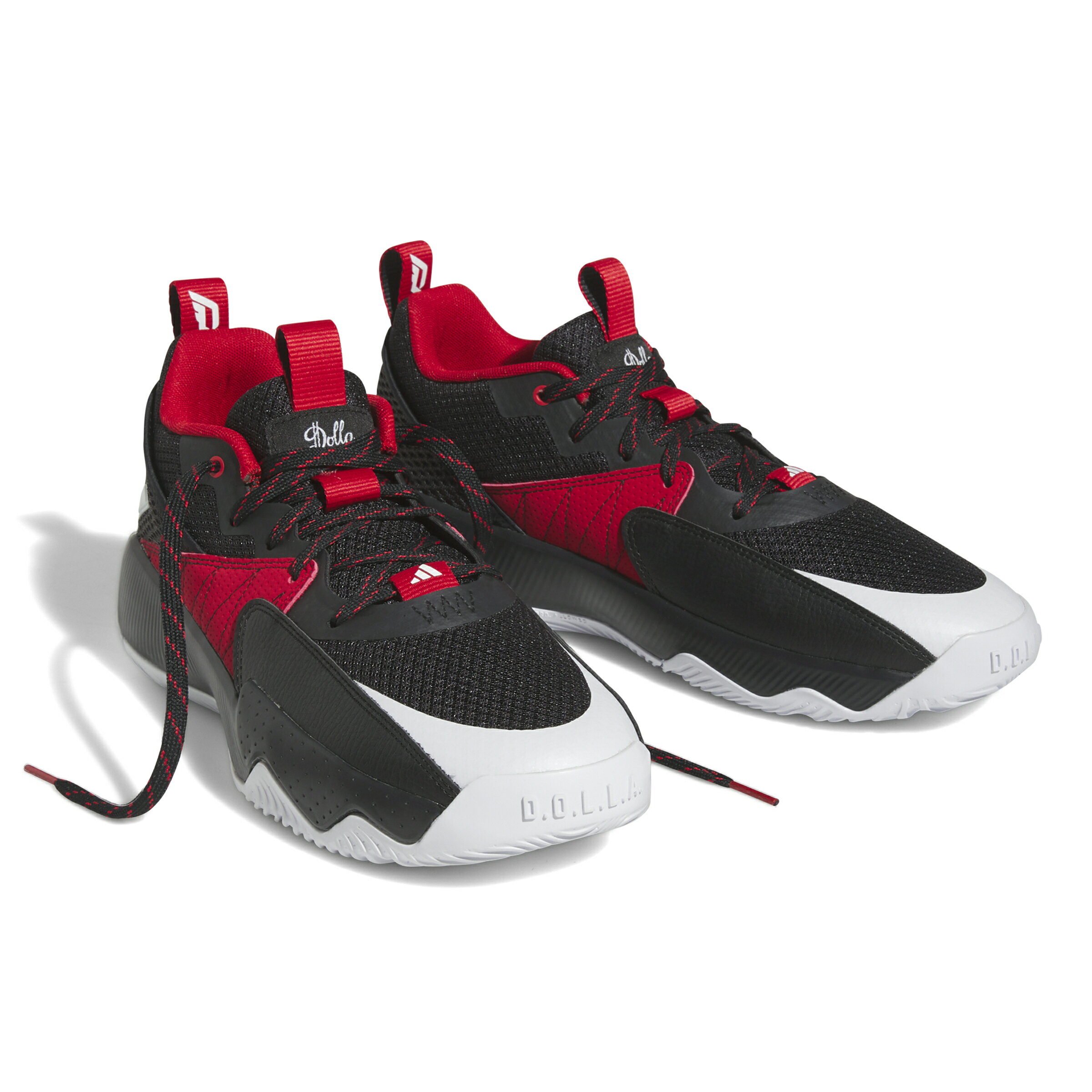 アディダス バッシュ NBA DAME CERTIFIED ダミアン・リラード Damian Lillard ポートランド・トレイルブレイザーズ Portland Trail Blazers adidas バスケットボールシューズ ベタースカーレット フットウェアホワイト コアブラック