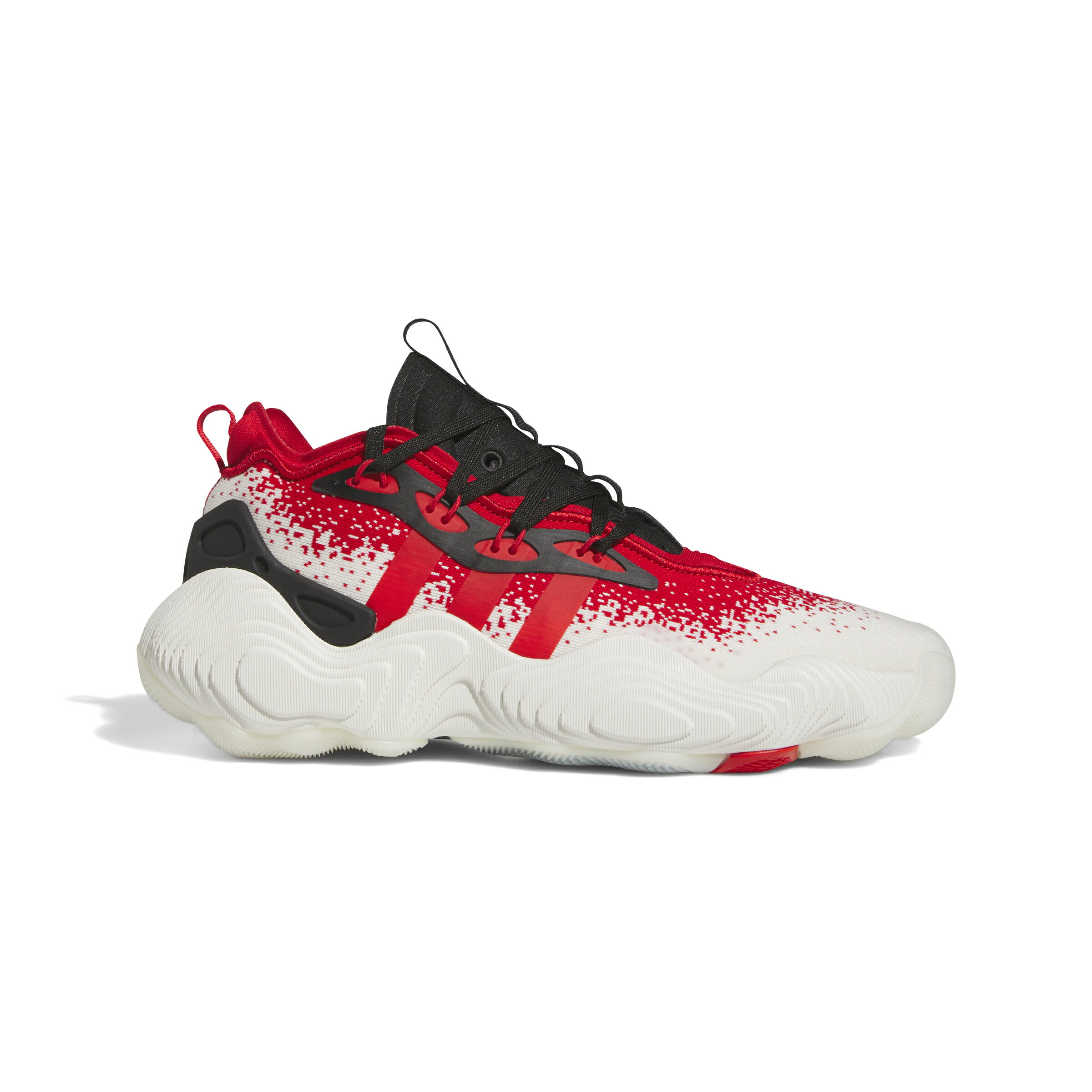 ADIDAS Trae Young 3 LOW トレイ ヤング Trae Young アトランタ ホークス Atlanta Hawks バスケットボールシューズ バッシュ メンズ オフホワイト/ビビッドレッド/コアブラック