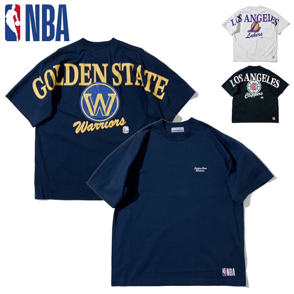  BIG PRINT TEE ロサンゼルス レイカーズ Los Angeles Lakers ゴールデン ステート ウォリアーズ Golden State Warriors