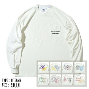 NBA 別注 チームロゴ 長袖 Tシャツ ロンT オーバーサイズ / Team Logo Long Sleeve T-shrit EarlySummerSALE