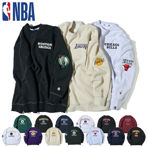 NBA 別注 チーム レタリング スウェット オーバーフィット / Team Name lettering Sweat Shirts