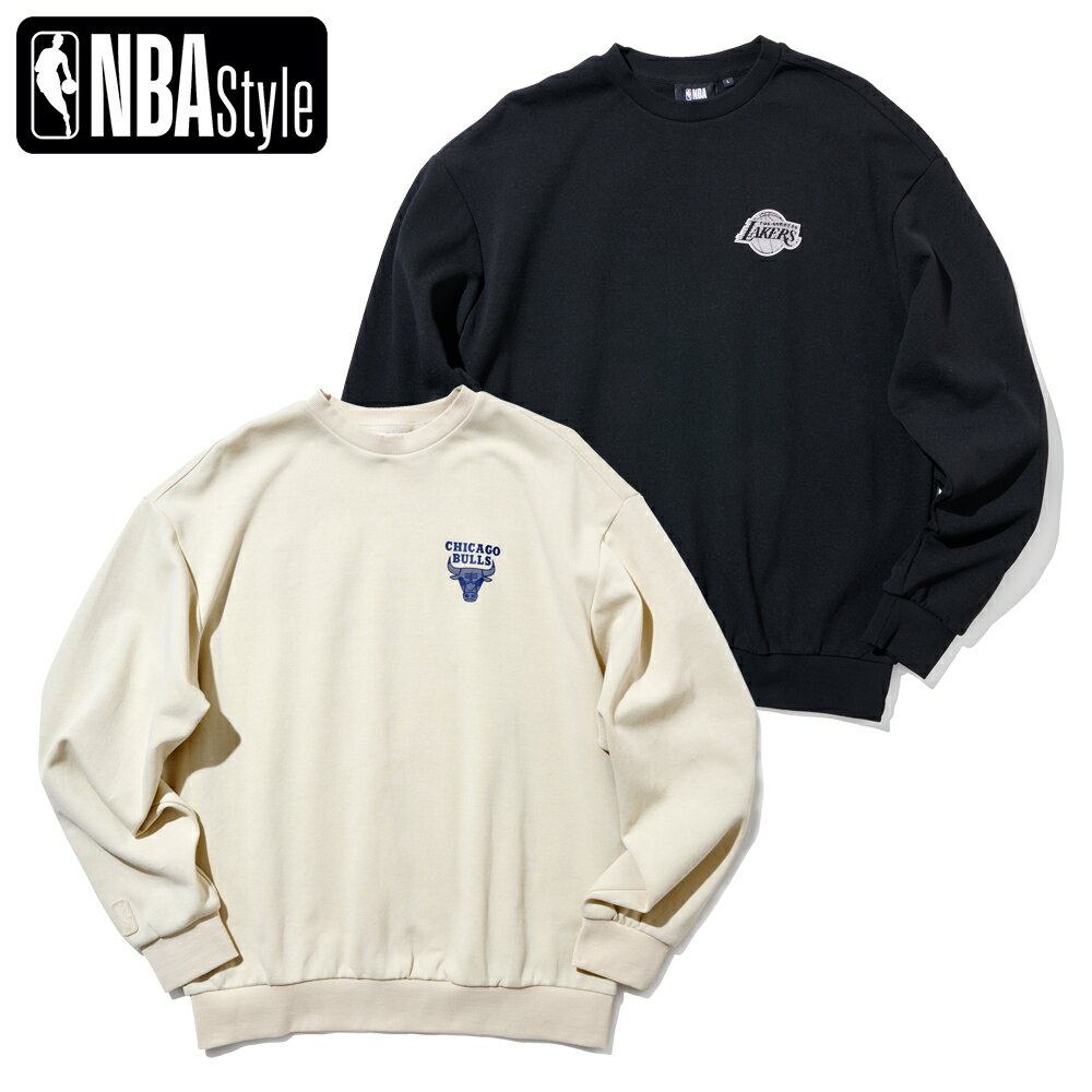 NBA StyleTeam Small Logo Sweatshirt åȥ ȥ졼ʡ T Ĺµ Chicago Bulls Los Angeles Lakers ֥륺 쥤