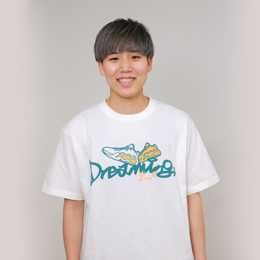 町田瑠唯選手xRakutenコラボグッズ【期間限定】 Dreaming with Rui Machida イベントコラボTシャツ(グリーン×イエロー)