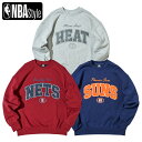 楽天楽天スポーツゾーン【NBA Style】チーム アーチレタリング スウェットシャツ Miami Heat マイアミ ヒート Phoenix Suns フェニックス サンズ Brooklyn Nets ブルックリン ネッツ パーカー トレーナー メンズファッション ギフト プレゼント ラッピング対応