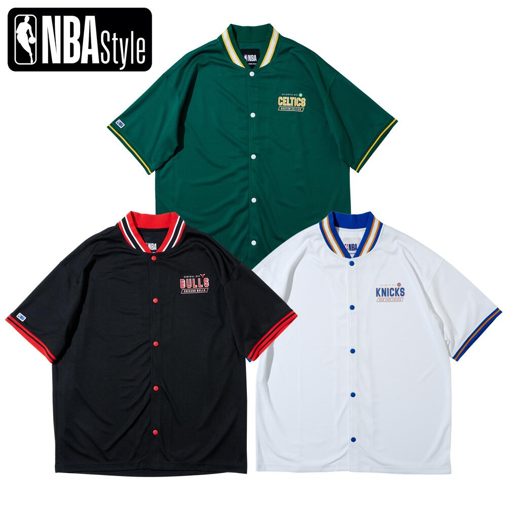 楽天楽天スポーツゾーンNBA Style UNITED HALF UNIFORM メンズ ベースボールシャツ Tシャツ Boston Celtics Chicago Bulls New York Knicks ボストン セルティックス ニューヨーク ニックス シカゴブルズ