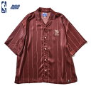 楽天限定 NBA公式ライフスタイルアパレル NBA x MQDW Original Graphic Satin Button Shirts