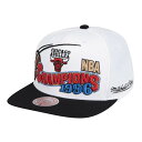 ミッチェル&ネス 1996 Champions Wave2T Snapback CHICAGO BULLS / NBAファイナル スナップバッグ キャップ シカゴ・ブルズ 1996年 優勝キャップ 復刻