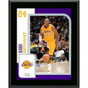 コービー・ブライアント 10.5x13インチ フレーム入りフォトポスター ロサンゼルス・レイカーズ / Kobe Bryant Los Angeles Lakers 10.5" x 13" Sublimated Player Plaque