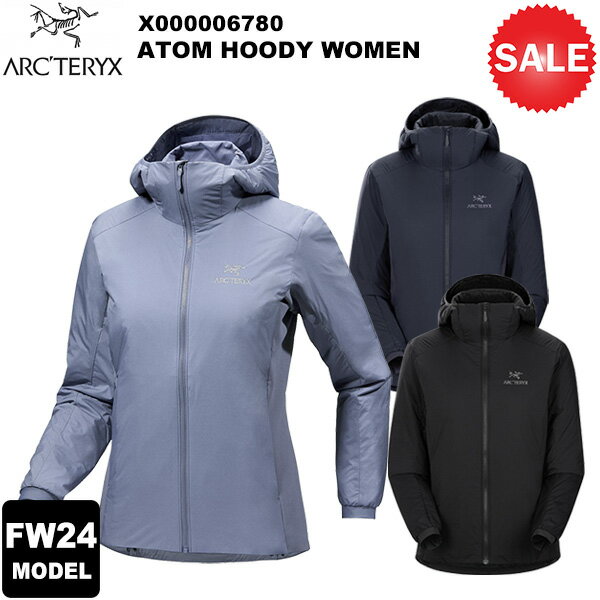 ARC'TERYX(アークテリクス) 【2024-25秋冬モデル】Atom Hoody Women's(アトム フーディー ウィメンズ) X000006780