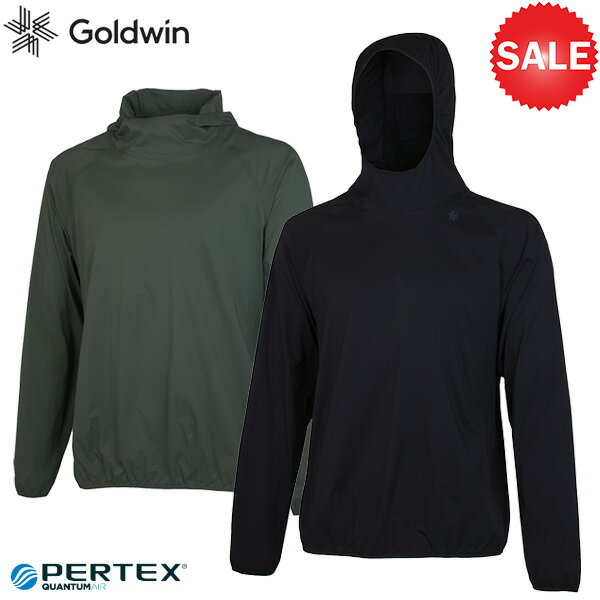 Goldwin(ゴールドウィン) プルオーバー フローティング ウインド シェル フーディ(Pullover Floating Wind Shell Hoodie) 2023春夏モデル