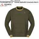 NORRONA(m[i) Tamok Alpha90 Crewneck Men's 1213-23